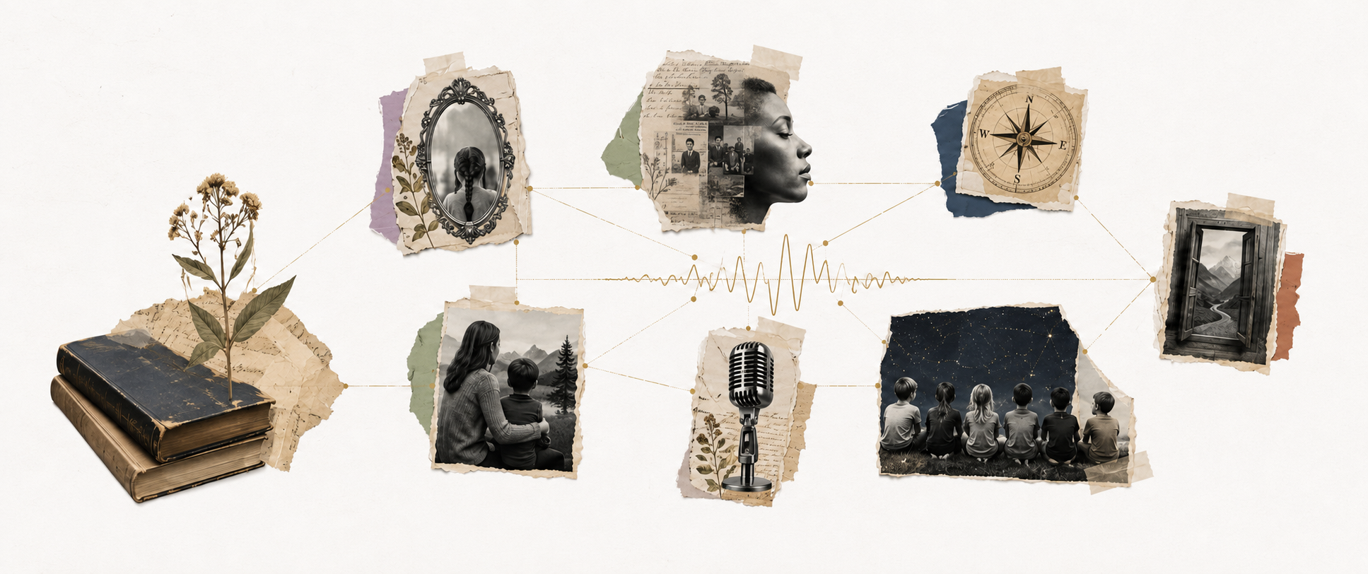 The seven ventures connected through one frequency